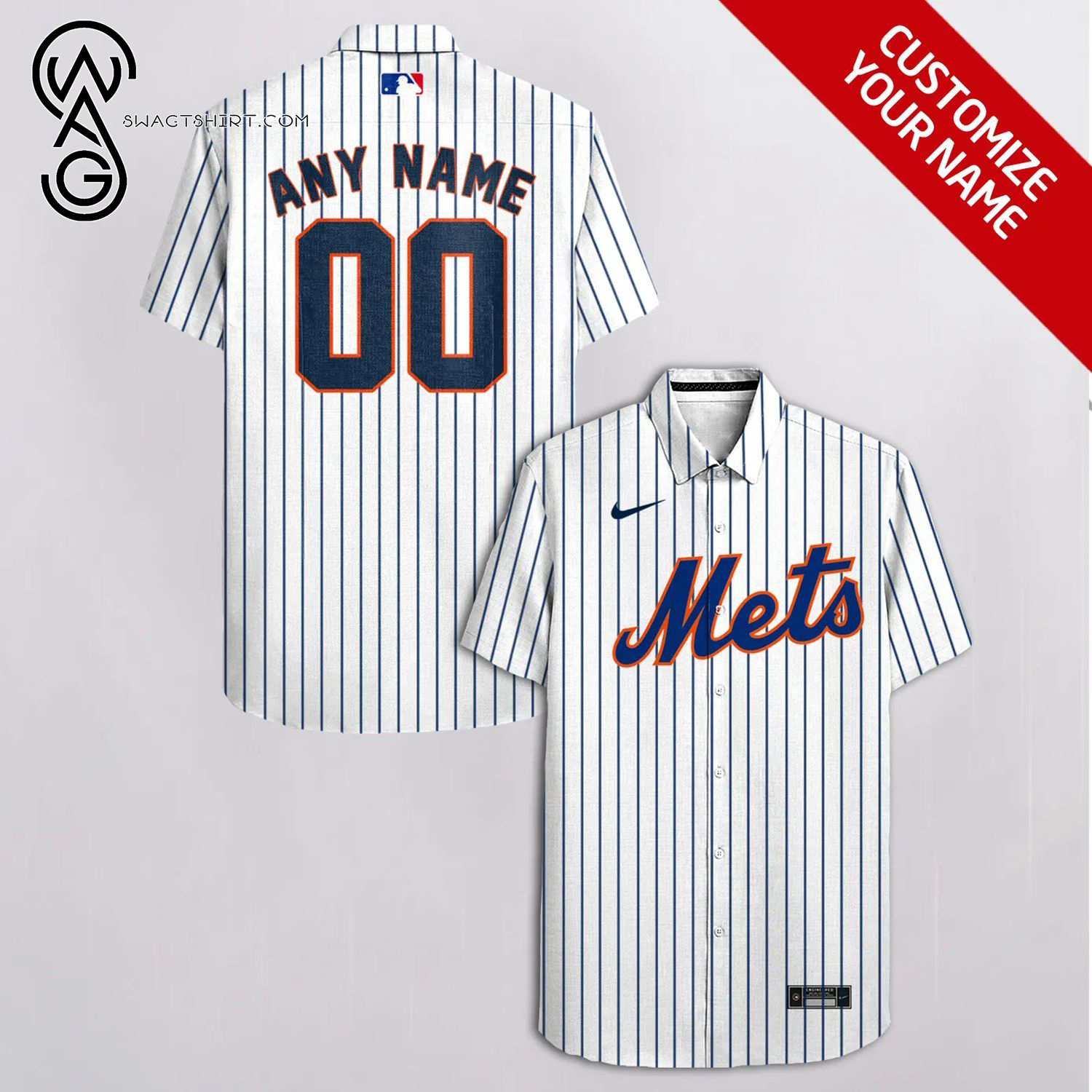 [Top Trending] New York Mets MLB Full Printing Personalized Hawaiian Shirt